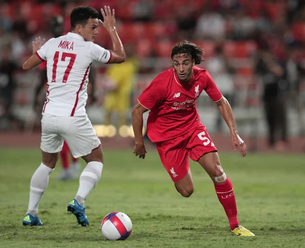 BANGKOK, THAILAND - JULY 14:Marko Markovic of Liverpool in actio