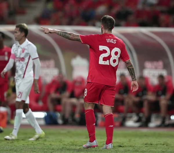 BANGKOK, THAILANDIA - 14 LUGLIO: Danny Ings di Liverpool in azione du — Foto Stock