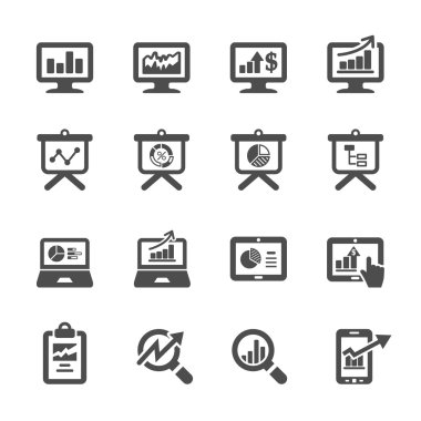4, vektör eps10 Infographic ve Grafik Icon set