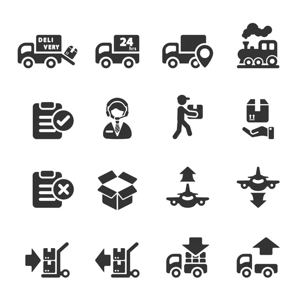 5, vektör eps10 lojistik Icon set