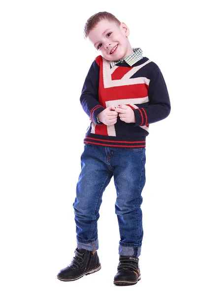 Portrait of beautiful little boy — Stock Photo, Image