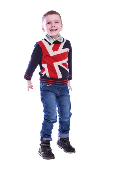 Portrait of beautiful little boy — Stock Photo, Image