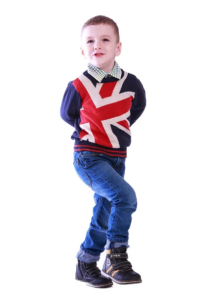 Portrait of beautiful little boy — Stock Photo, Image