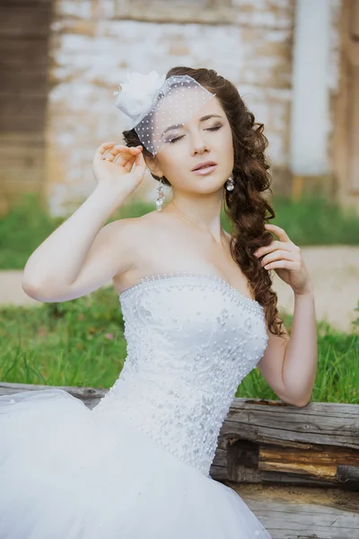 Retrato de una mujer hermosa — Foto de Stock