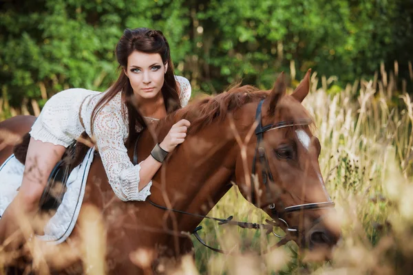 Portrait of a beautiful woman — Stock Photo, Image