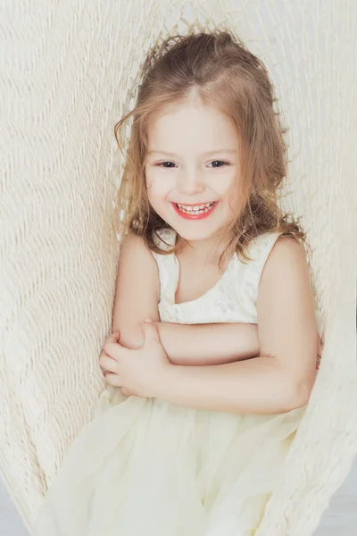 Portrait of a little girl — Stock Photo, Image