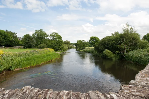 Río Teifi cerca de Cilgerran Gales — Foto de Stock