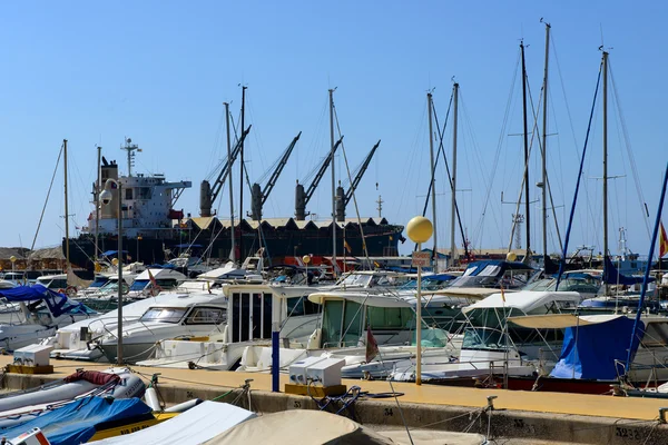 Garrucha harbour, spanien — Stockfoto