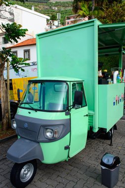 Dondurma satıcı, Funchal Madeira