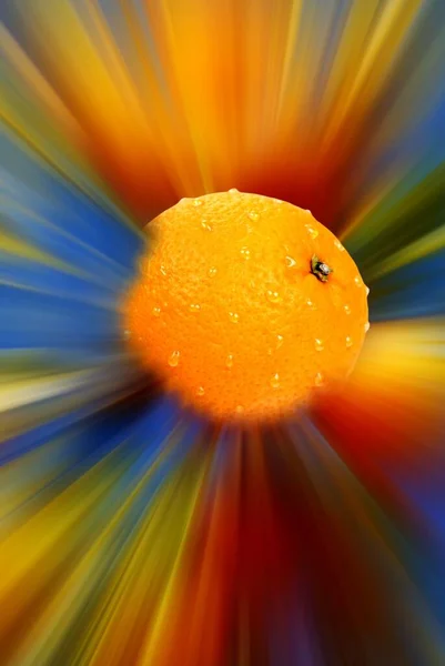 Narancssárga Sugarak — Stock Fotó