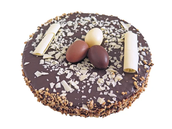 초콜렛 부활절 케이크 — 스톡 사진