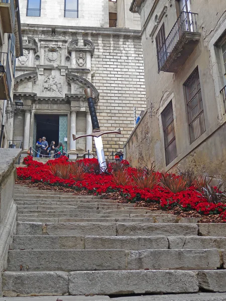 Village festivals Girona — Stock Photo, Image