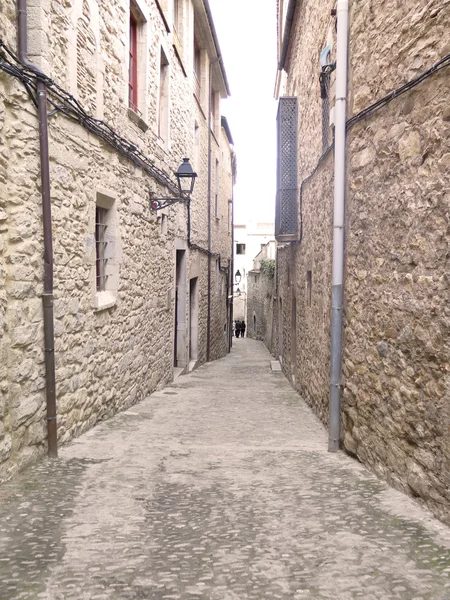 Старая каменная улица — стоковое фото