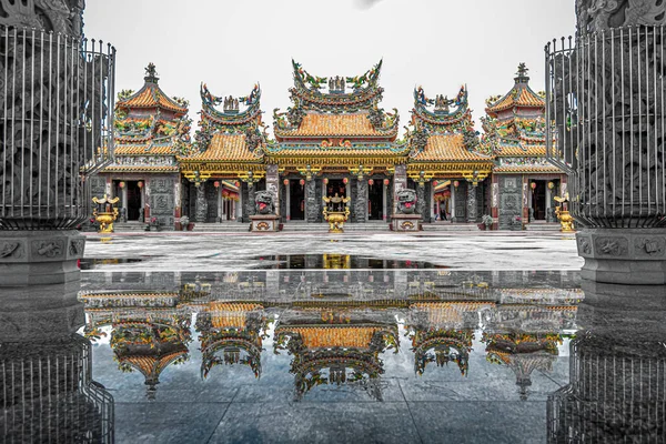 Taiwan temple in Thailand Or another name Dhammapathanyu Foundation Shrine or Xianlo Tai Tian Kong near Bang Pu,Samut Prakan inThailand