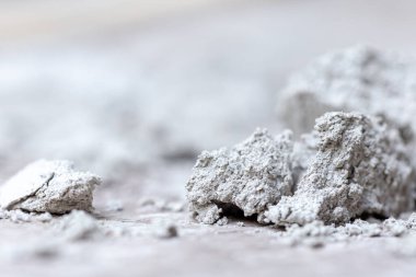 Gri çimento tozu soyut arkaplan