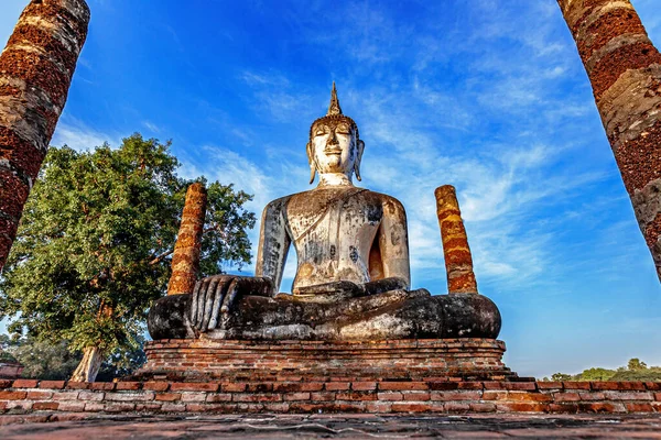 Phra Sri Rattana Mahathat Świątynia Satchanalai Historycznego Parku Sukhothai Tajlandii — Zdjęcie stockowe