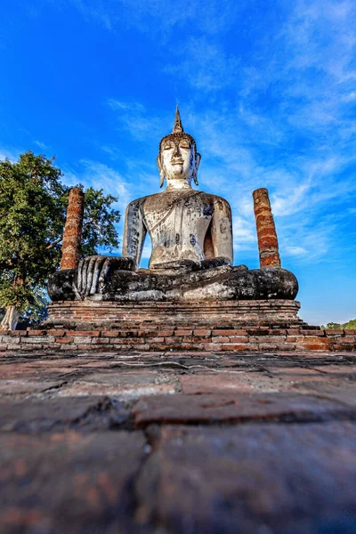 Phra Sri Rattana Mahathat Świątynia Satchanalai Historycznego Parku Sukhothai Tajlandii — Zdjęcie stockowe