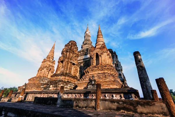 Chrám Satchanalai Historický Park Sukhothai Thajsku — Stock fotografie