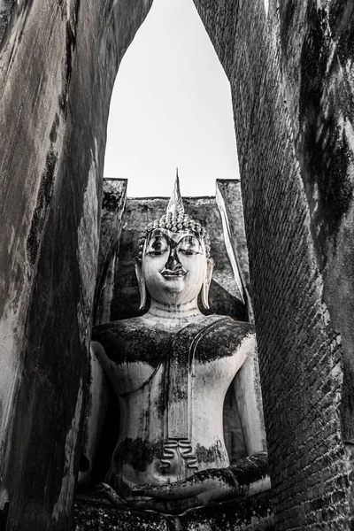 Sukhothai Wat Chum Historical Park Thailand Mahathat Antica Capitale Del — Foto Stock