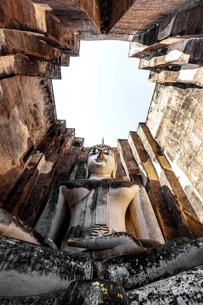 Wat Chum Historischer Park Thailand Mahathat Alte Hauptstadt Von Sukhothai — Stockfoto