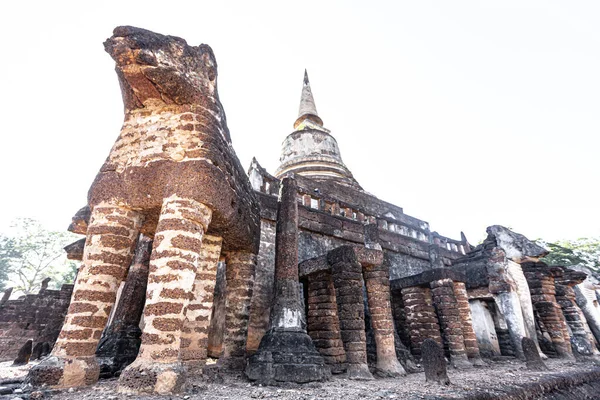 Temple Satchanalai Historical Park Sukhothai Thailand — Stock Photo, Image