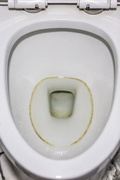 Dirty Toilet Bowl Toilet Room — Stock Photo, Image