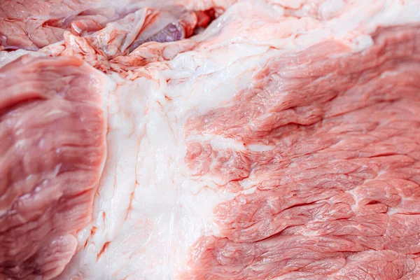 Сырое Мясо Большой Кусок Говяжьей Отбивной — стоковое фото