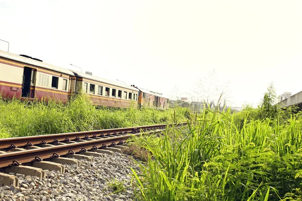 鉄道のライン — ストック写真