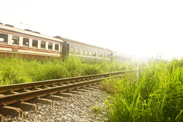 鉄道のライン — ストック写真