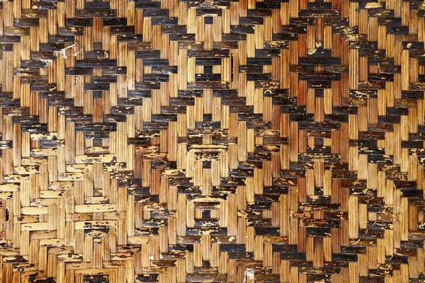 Bambuskorbflechten — Stockfoto