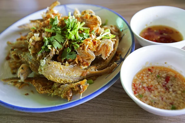 Ikan Goreng Dalam — Stok Foto