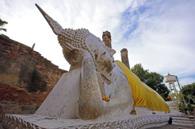 arka plan üzerinde Buda heykeli