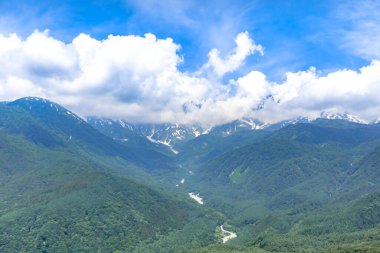 dağ manzarası içinde Karpatlar, Ukrayna