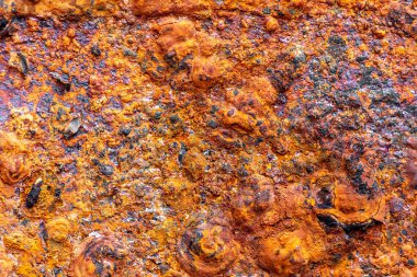 Paslı demir arkaplan dokusu