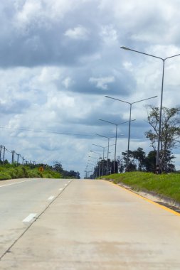 Brezilya 'da otoyol ve yol.