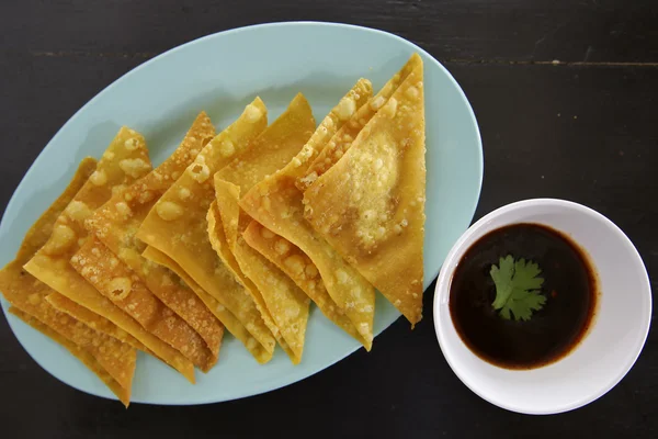 Albóndigas fritas: comida china, comida asiática . — Foto de Stock