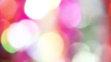 Odaklanamayan soyut ışıkların arkaplanı. Bokeh ışıkları