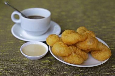 masada Çince ekmek sopa ve kahve Kupası
