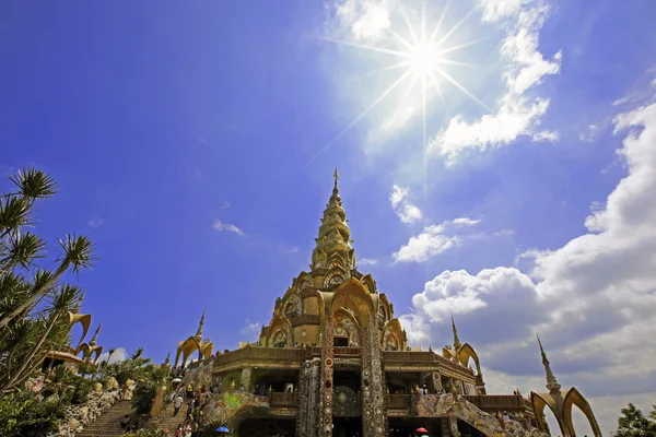 Храм Фасорнкаев, место для медитации, практикующее, Кхао Кхо Пхетчабун Таиланд — стоковое фото