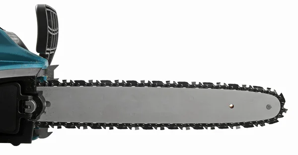 Kettensägeblatt isoliert auf weißem Hintergrund — Stockfoto