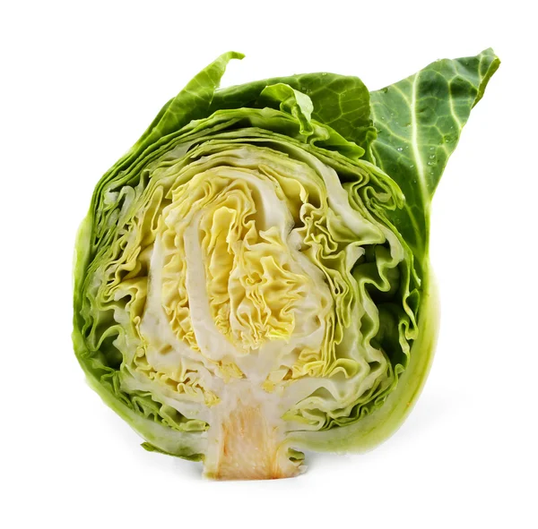 Cabbage isolated on white background — Stock Photo, Image