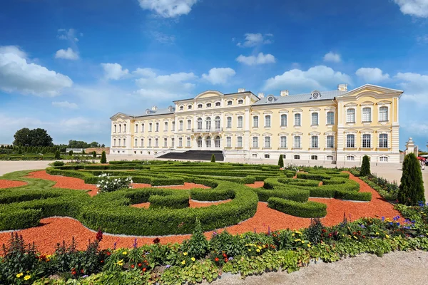 Rundale palace in Latvia — Stock Photo, Image