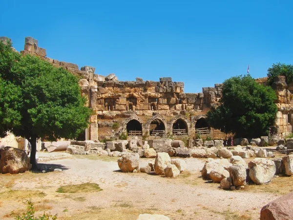 Ruinas de una civilización antigua en Líbano — Foto de Stock