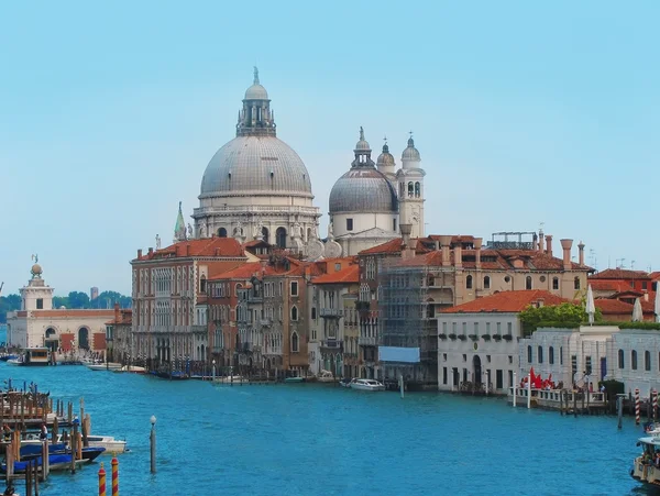 Canal Grande en Basilica di Santa Maria — Stockfoto