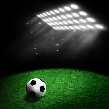 Stadı çim futbol topu