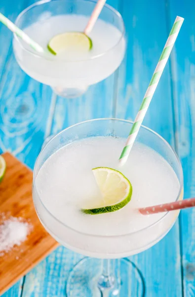 Classic frozen margarita cocktail — Stock Photo, Image