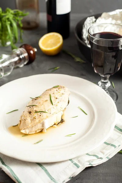 Folyo tavuk göğsü buğulama