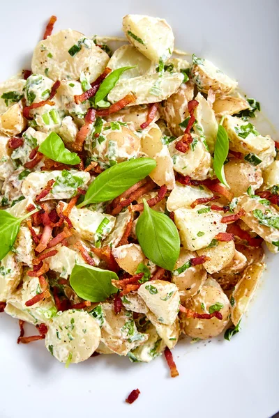 Potato salad with yoghurt dressing