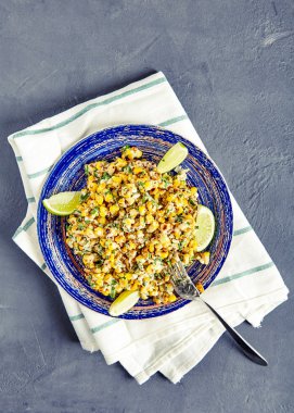 Ev yapımı Meksika Mısır salata