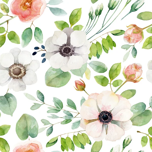 Seamless floral pattern — Stock Photo, Image